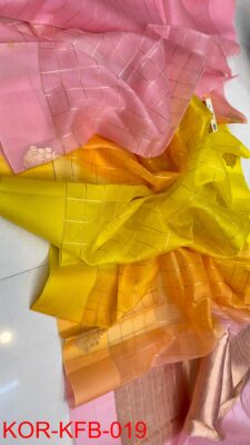 Pure Handloom Banaras Ombre Dye Kadhwa Sarees (6)