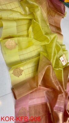 Pure Handloom Banaras Ombre Dye Kadhwa Sarees (9)