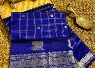 Pure Handloom Mangalagiri Silk Sarees (3)