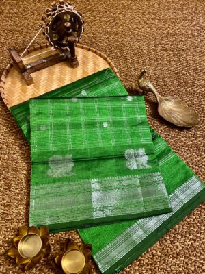 Pure Handloom Mangalagiri Silk Sarees (4)