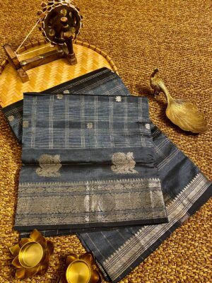 Pure Handloom Mangalagiri Silk Sarees (6)