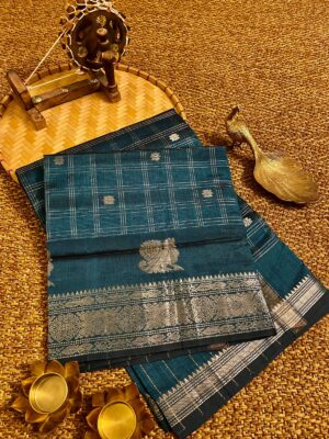 Pure Handloom Mangalagiri Silk Sarees (9)