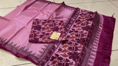 Pure Heavy Tussar Silk Dress Materials (10)