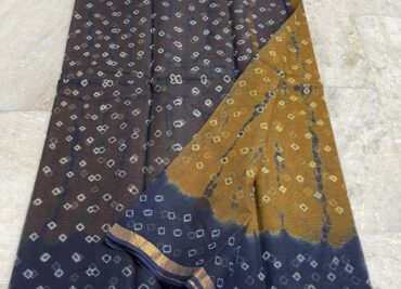 Pure Kota Cotton Sarees With Shibori Design (2)