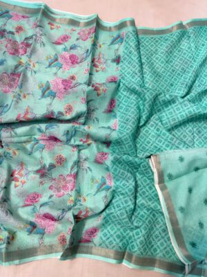 Pure Kota Silk Printed Sarees (10)