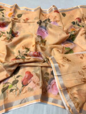Pure Kota Silk Printed Sarees (2)