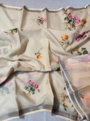 Pure Kota Silk Printed Sarees (3)