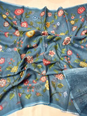 Pure Kota Silk Printed Sarees (4)