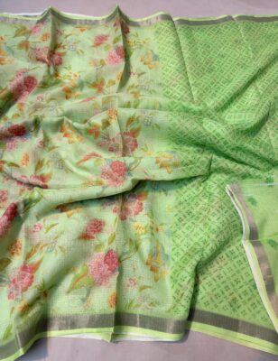 Pure Kota Silk Printed Sarees (4)