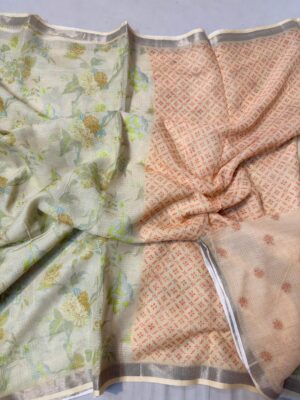 Pure Kota Silk Printed Sarees (5)