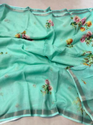 Pure Kota Silk Printed Sarees (5)