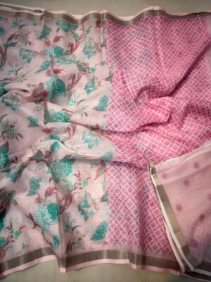 Pure Kota Silk Printed Sarees (9)