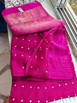 Pure Matka Resham Weaving Sarees (1)