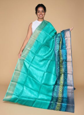 Pure Tussar Digital Printed Sarees (10)