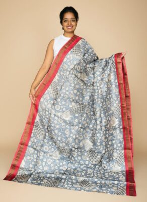 Pure Tussar Digital Printed Sarees (11)
