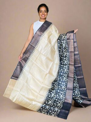 Pure Tussar Digital Printed Sarees (20)