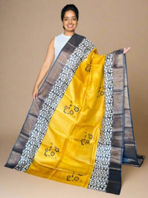 Pure Tussar Digital Printed Sarees (24)
