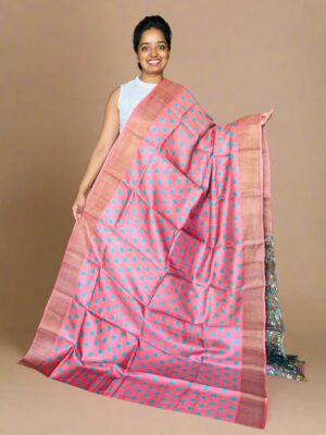 Pure Tussar Digital Printed Sarees (25)
