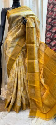 Pure Tussar Silk Digital Printed Sarees (10)