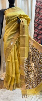 Pure Tussar Silk Digital Printed Sarees (7)