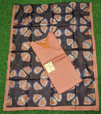 Pure Tussar Silk Semi Stritched Dresses With Price (12)