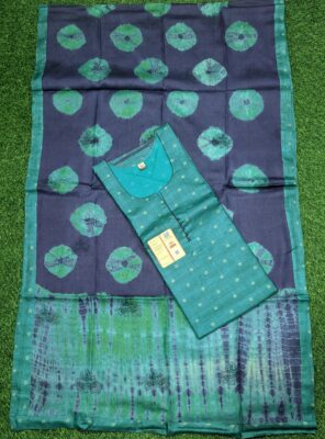 Pure Tussar Silk Semi Stritched Dresses With Price (15)