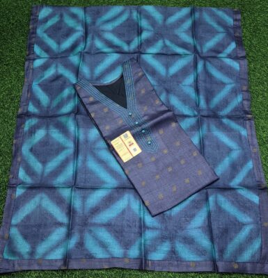 Pure Tussar Silk Semi Stritched Dresses With Price (21)