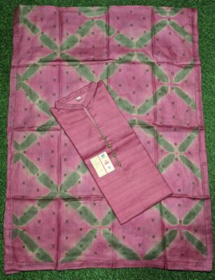 Pure Tussar Silk Semi Stritched Dresses With Price (34)