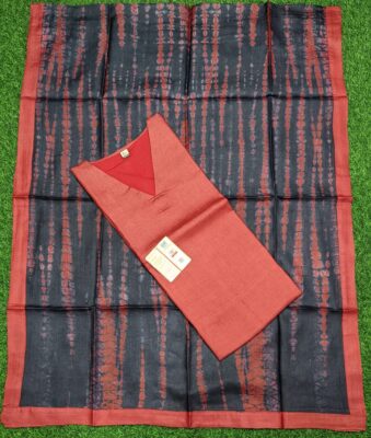 Pure Tussar Silk Semi Stritched Dresses With Price (42)