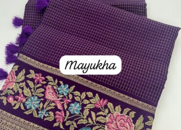 Soft Light Weight Vintage Kanchi Crepe Georgette Sarees (1)