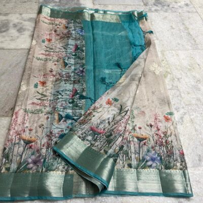 Soft Silk Kota Sarees With Digital Prints (1)