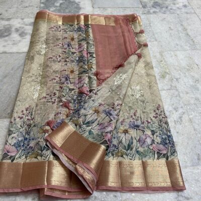 Soft Silk Kota Sarees With Digital Prints (5)
