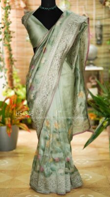 Tussar Silk Embroidary Sarees (14)