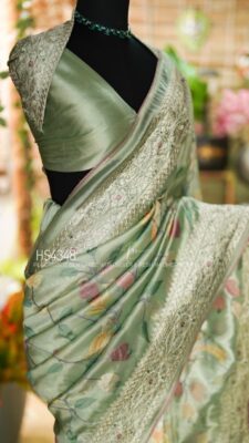 Tussar Silk Embroidary Sarees (19)