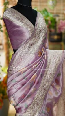 Tussar Silk Embroidary Sarees (5)
