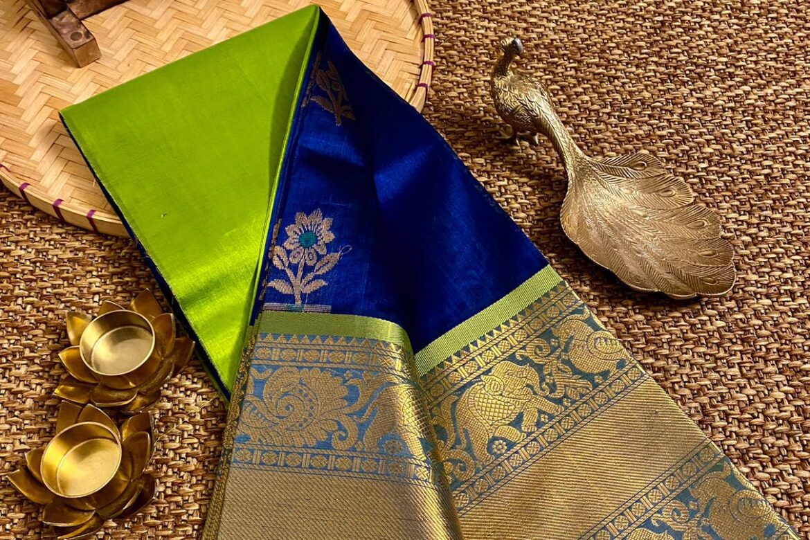 Mangalagiri Pattu Sarees With Blouse (4)