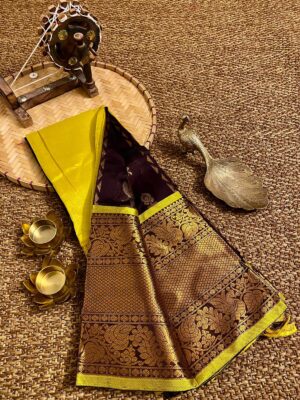 Mangalagiri Pattu Sarees With Blouse (8)