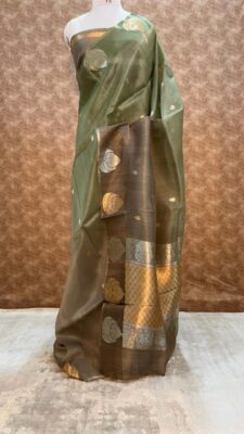 Banarasi Pure Kora Silk Sarees With Silkmark (1)