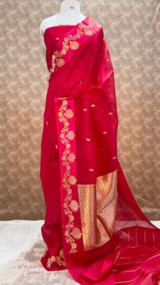 Banarasi Pure Kora Silk Sarees With Silkmark (10)