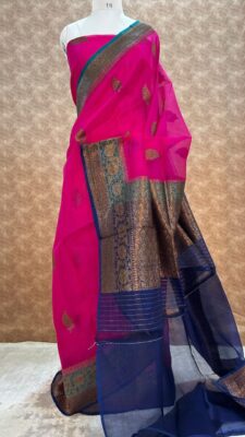 Banarasi Pure Kora Silk Sarees With Silkmark (12)