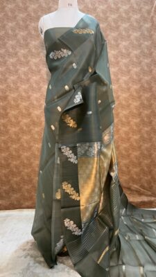 Banarasi Pure Kora Silk Sarees With Silkmark (14)