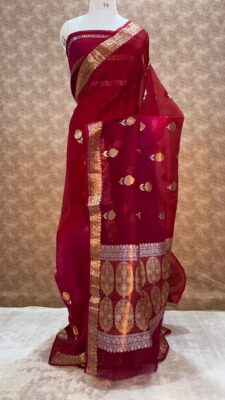 Banarasi Pure Kora Silk Sarees With Silkmark (18)