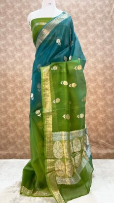 Banarasi Pure Kora Silk Sarees With Silkmark (20)