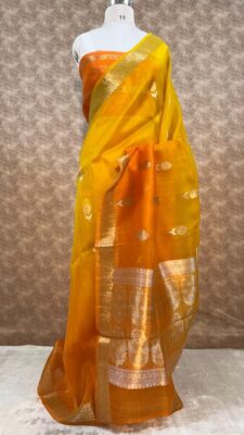 Banarasi Pure Kora Silk Sarees With Silkmark (21)