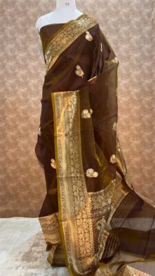 Banarasi Pure Kora Silk Sarees With Silkmark (22)