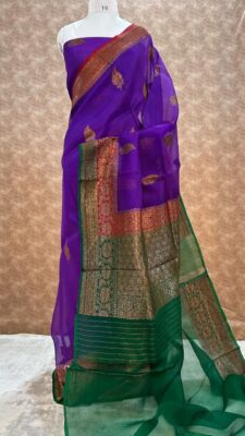 Banarasi Pure Kora Silk Sarees With Silkmark (25)