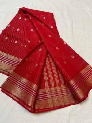Beautiful Mysore Silk Sarees With Kanchi Border (1)