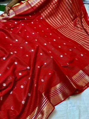 Beautiful Mysore Silk Sarees With Kanchi Border (10)