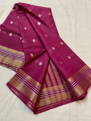 Beautiful Mysore Silk Sarees With Kanchi Border (11)