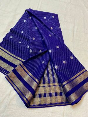 Beautiful Mysore Silk Sarees With Kanchi Border (4)